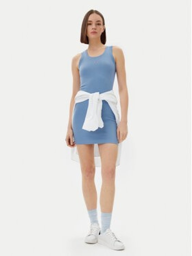 Tommy Jeans Sukienka codzienna Essential DW0DW20674 Niebieski Slim Fit