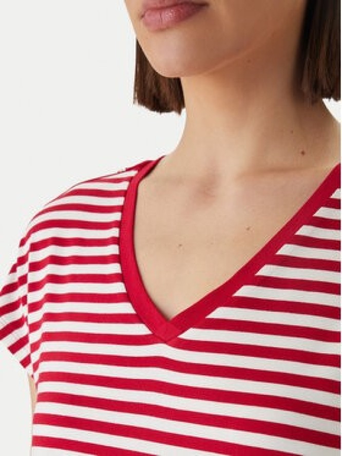 Morgan T-Shirt 261-DIVA Czerwony Regular Fit