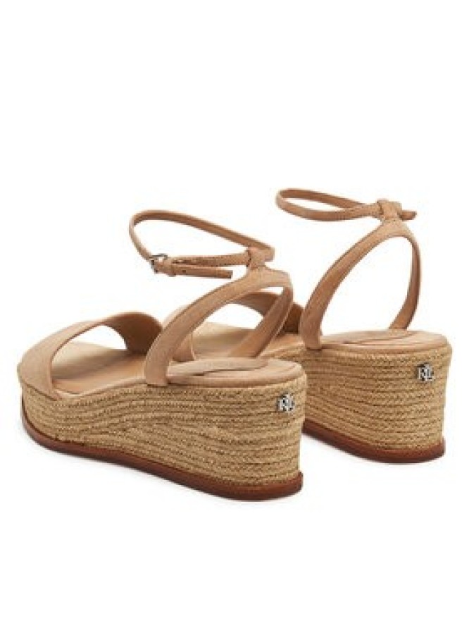 LAUREN RALPH LAUREN Espadryle Leona 802920421010 Beżowy