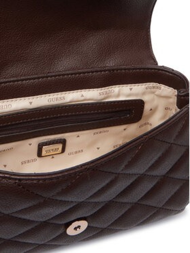 Guess Torebka Frances HWQG22 41190 Brązowy