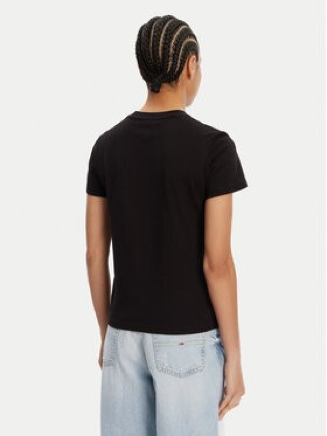 Tommy Jeans T-Shirt Bubble DW0DW21338 Czarny Regular Fit