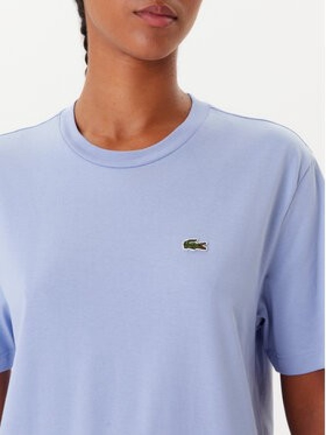 Lacoste T-Shirt TF7215 Błękitny Regular Fit