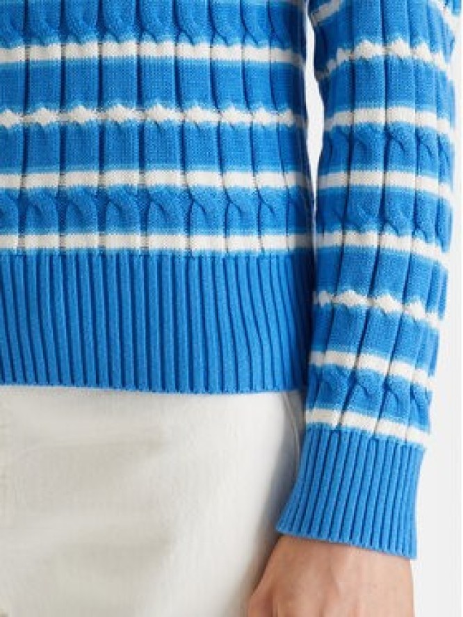 Tommy Hilfiger Sweter WW0WW47644 Niebieski Regular Fit