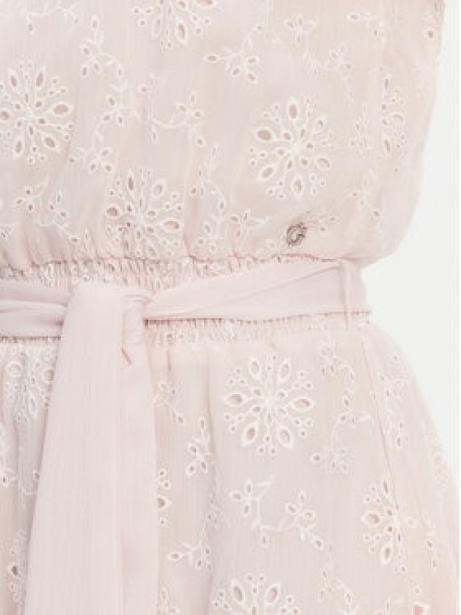Guess Sukienka letnia W5GK15 W0WA2 Różowy Regular Fit