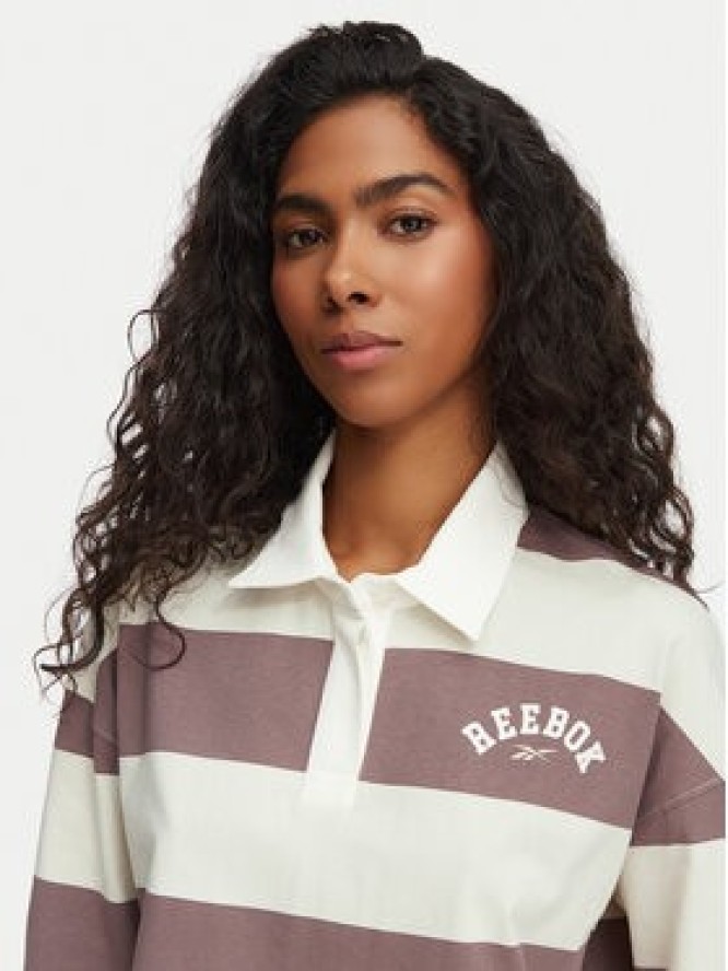 Reebok Polo Sabina RK25695CCW Beżowy jasny Relaxed Fit
