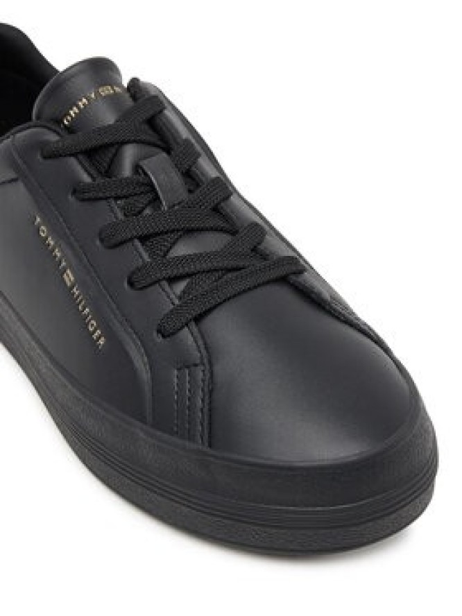 Tommy Hilfiger Sneakersy Vulc Foxing FW0FW08683 Czarny
