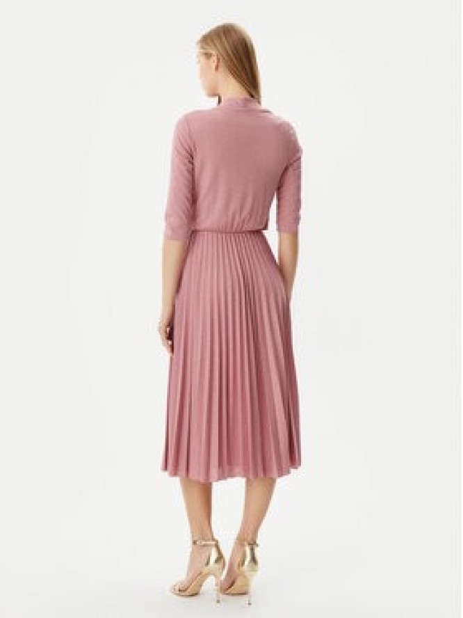 Rinascimento Sukienka koktajlowa CFC0122980003 Różowy Regular Fit