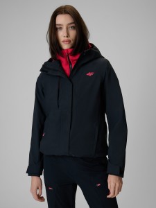 4F Kurtka trekkingowa membrana 10000 damska - czarna L