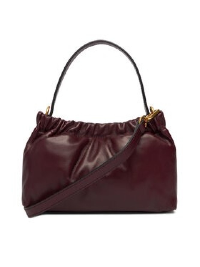 Tommy Hilfiger Torebka Soft Leather Mini Crossover AW0AW18306 Bordowy