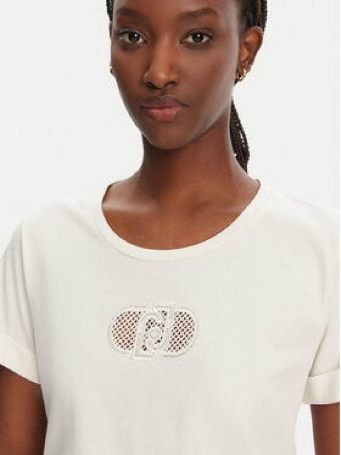 Liu Jo T-Shirt TA5180 JS923 M9248 Żółty Regular Fit