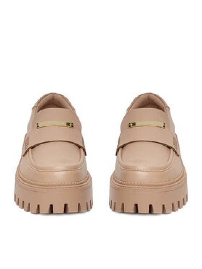 DeeZee Loafersy HY19001-2 Beżowy
