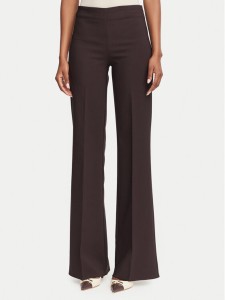 Rinascimento Spodnie materiałowe CFC0130141003 Brązowy ciemny Wide Leg