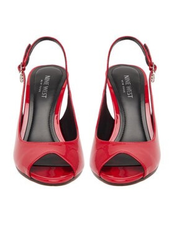 Nine West Sandały EO-TS6376-01 Czerwony ciemny
