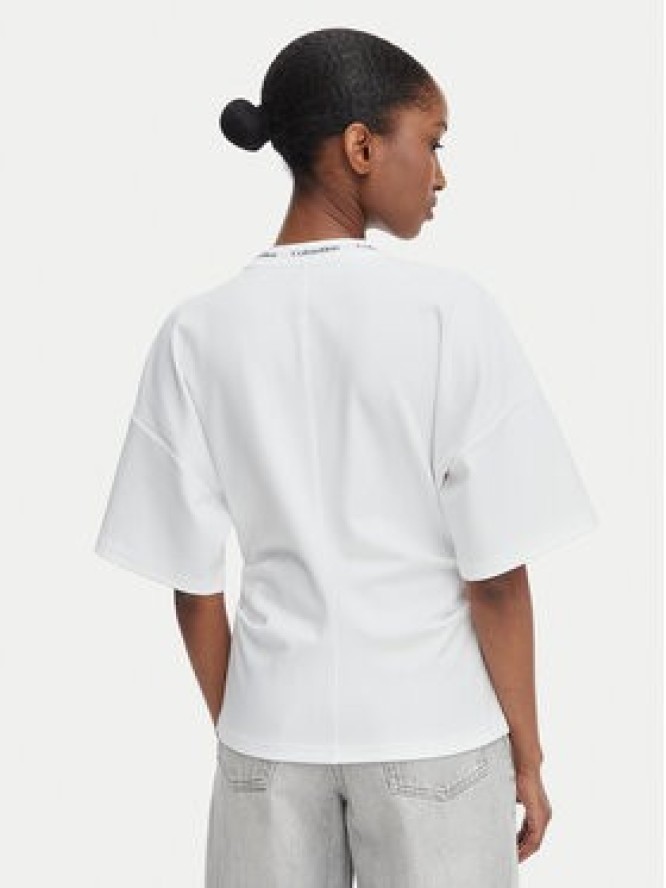 Calvin Klein Jeans T-Shirt LV047G235G Biały Regular Fit