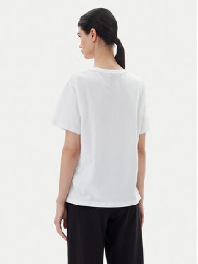 EA7 Emporio Armani T-Shirt 7W000029 AF10373 U0002 Biały Loose Fit