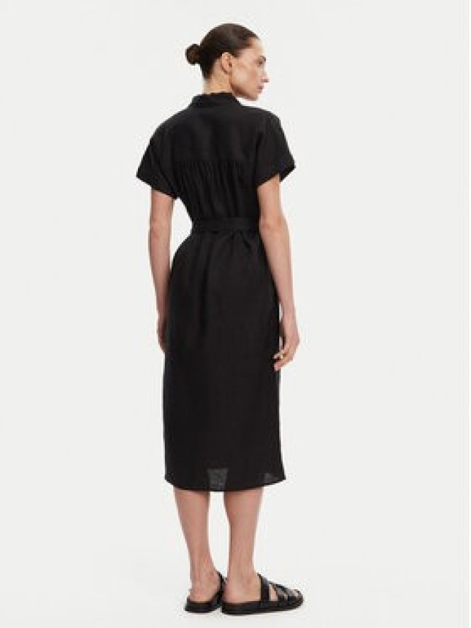 Tommy Hilfiger Sukienka koszulowa Ess WW0WW44653 Czarny Regular Fit