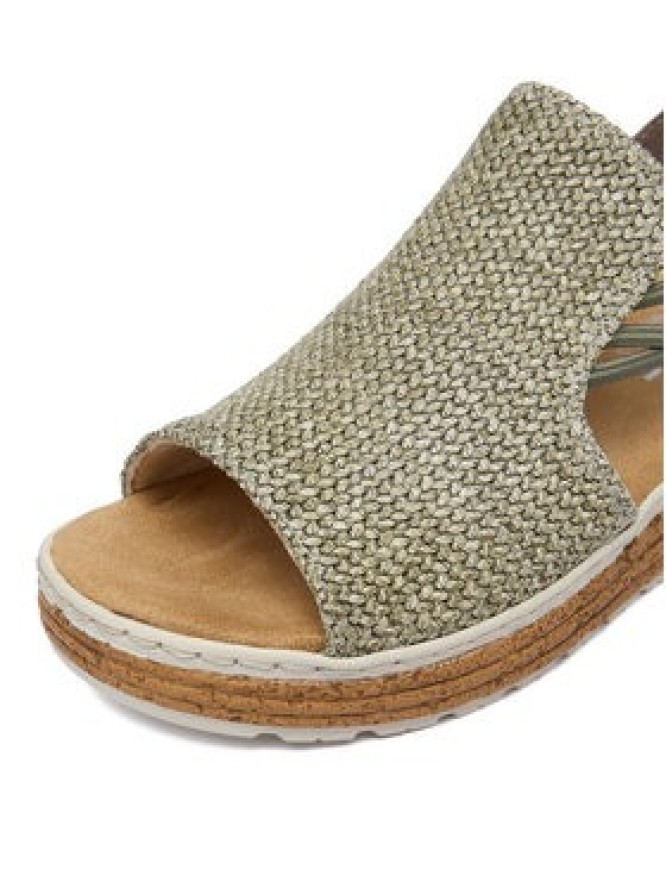 Rieker Sandały CEO-62741-52 Zielony