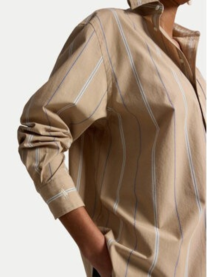Polo Ralph Lauren Koszula 211B17125001 Beżowy Oversize