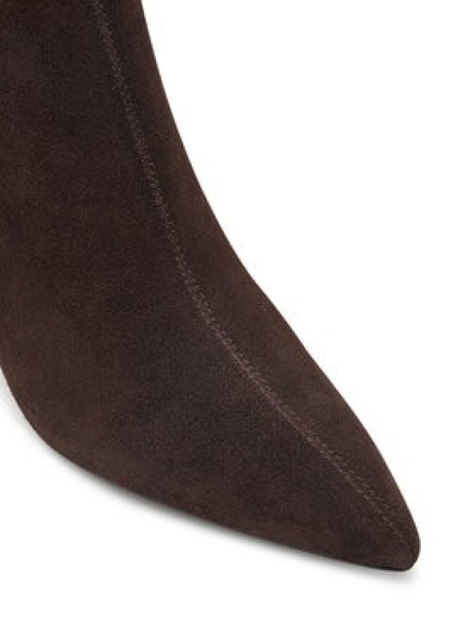 KARL LAGERFELD Botki Sienna KL32747 Brązowy ciemny