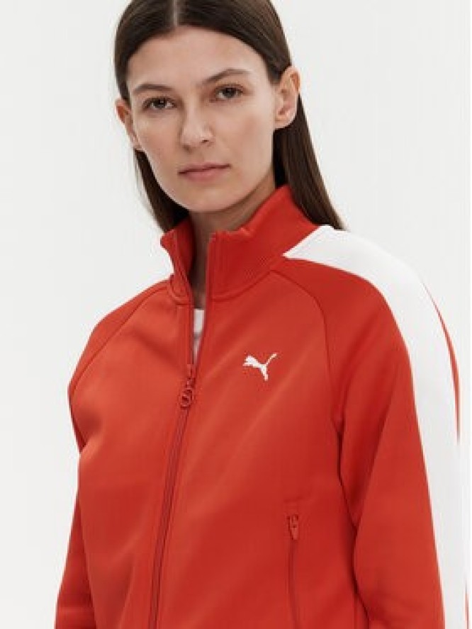 Puma Bluza T7 Always On 629796 Czerwony Regular Fit