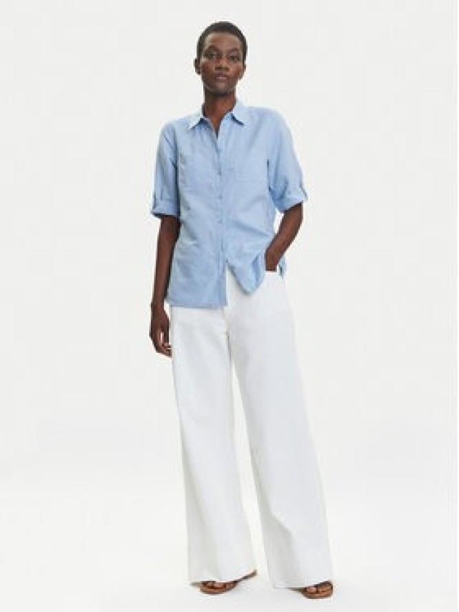 Olsen Koszula 12002121 Błękitny Regular Fit