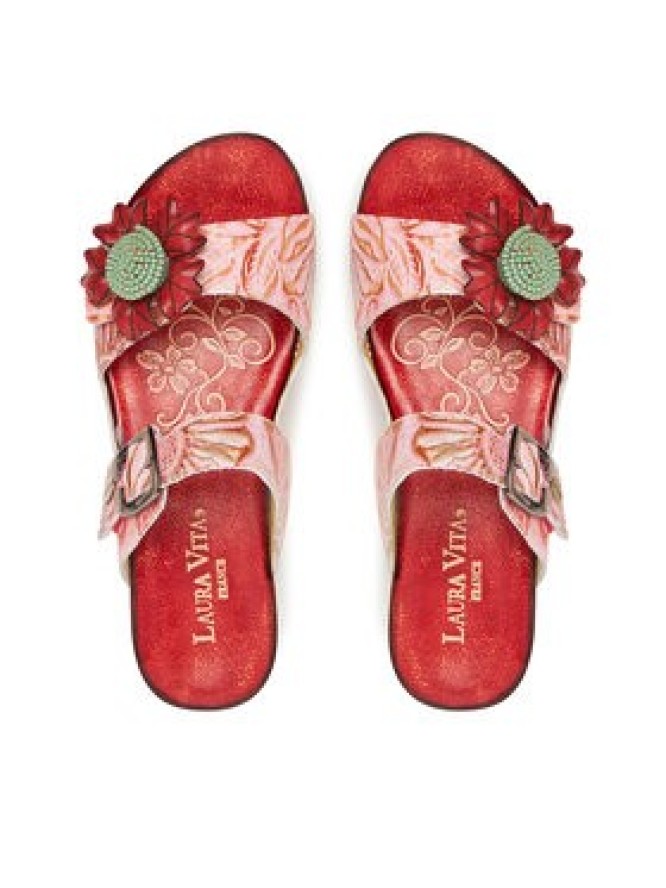 Laura Vita Klapki Dino 31 Czerwony