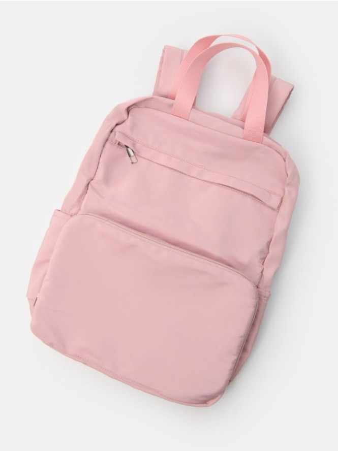 Składany plecak - różowy