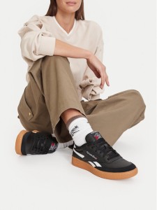 Reebok Sneakersy EO-CLUB C REVENGE VINTAGE 100202317 Czarny