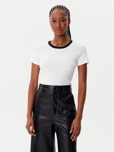 Morgan T-Shirt 252-DOPPY Biały Slim Fit