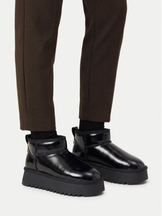 Eva Minge Śniegowce EO-NIKI-TS6304-01 Czarny