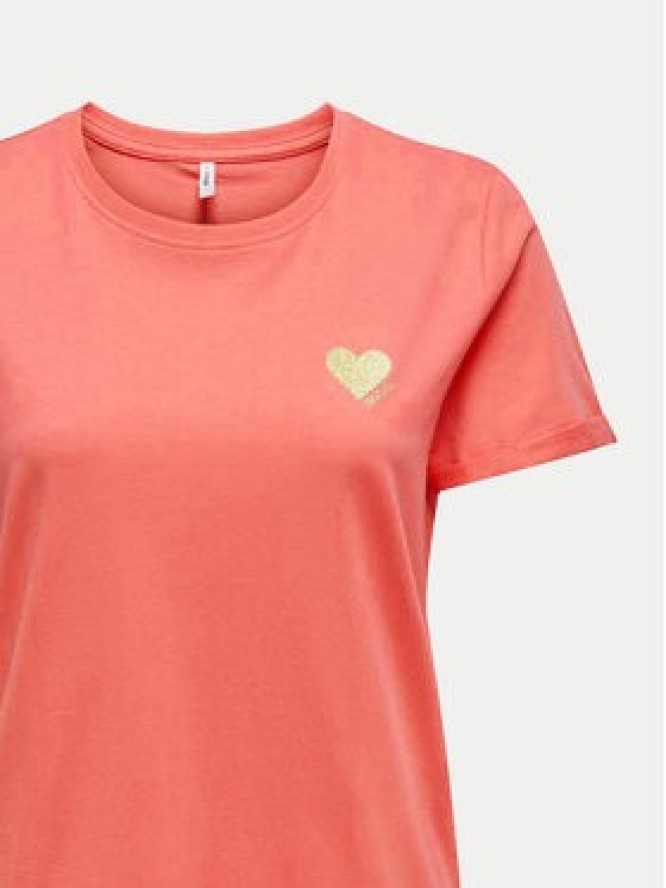 ONLY T-Shirt Kita 15244714 Różowy Regular Fit