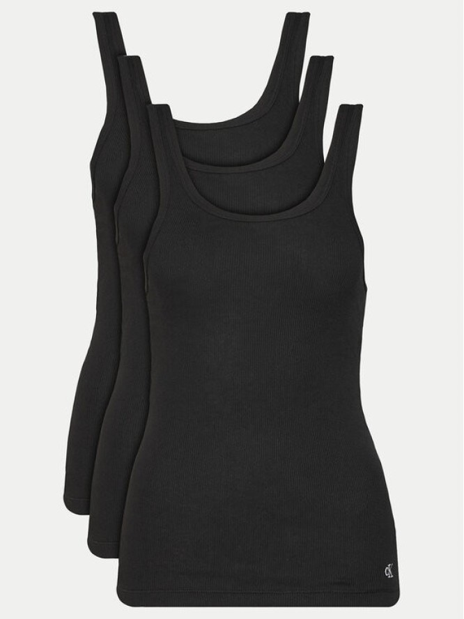 Calvin Klein Underwear Komplet topów LV00QS7493 Czarny Regular Fit