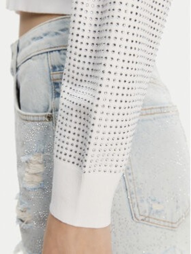 Guess Kardigan W5GR08 Z3MN2 Biały Regular Fit