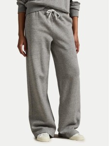 Polo Ralph Lauren Spodnie dresowe 211977959004 Szary Wide Leg