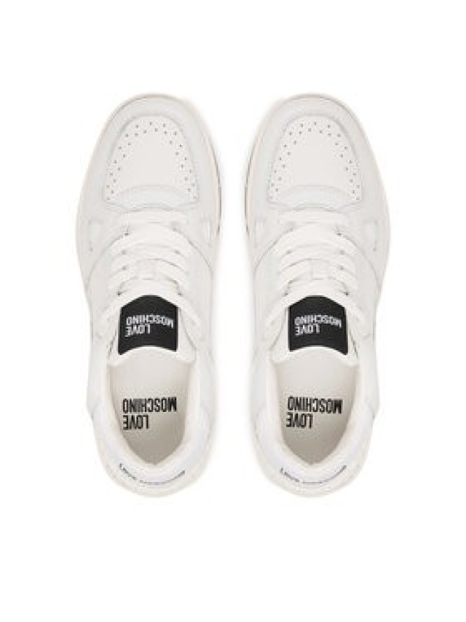 LOVE MOSCHINO Sneakersy JA15084G1OIKB10A Biały
