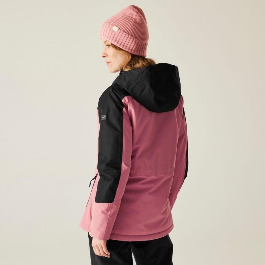 Kurtka damska przejściowa ocieplana przeciwdeszczowa Maldeine