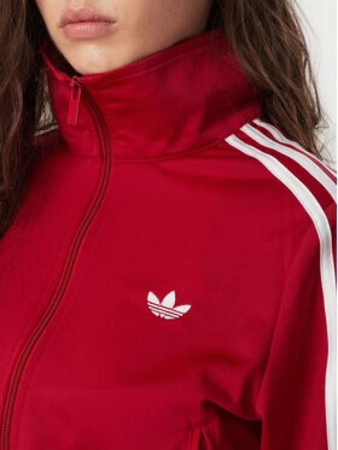 adidas Bluza Firebird Classic KV9553 Czerwony Regular Fit