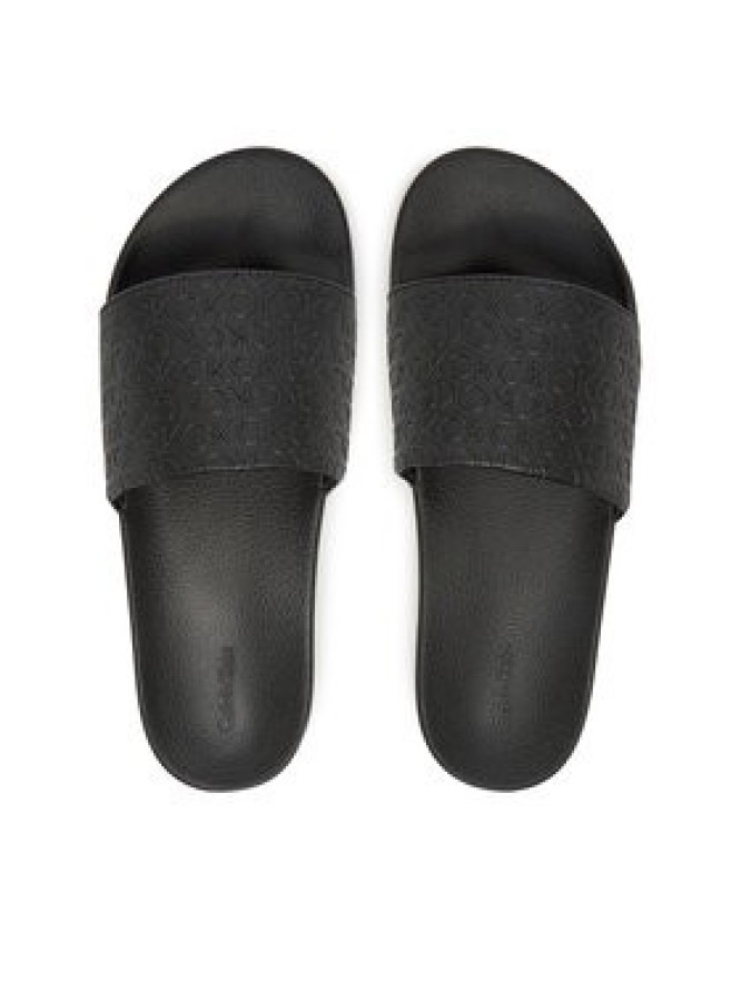 Calvin Klein Klapki Pool Slide Mono HW0HW02541 Czarny