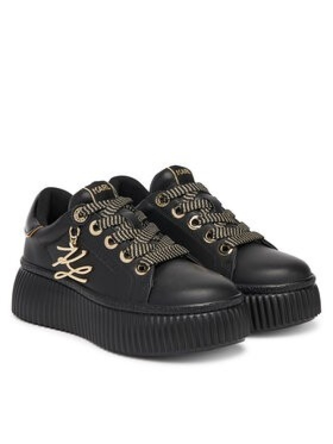KARL LAGERFELD Sneakersy KL42376A Czarny