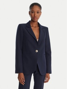 Rinascimento Marynarka CFC0126224003 Granatowy Regular Fit