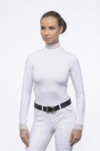 Koszulka jeździecka damska Bella Lace