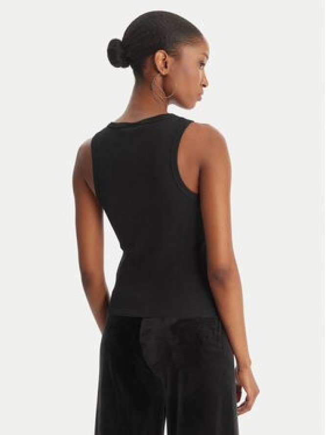 Juicy Couture Top Gothic Crown JCBLV126807 Czarny Slim Fit