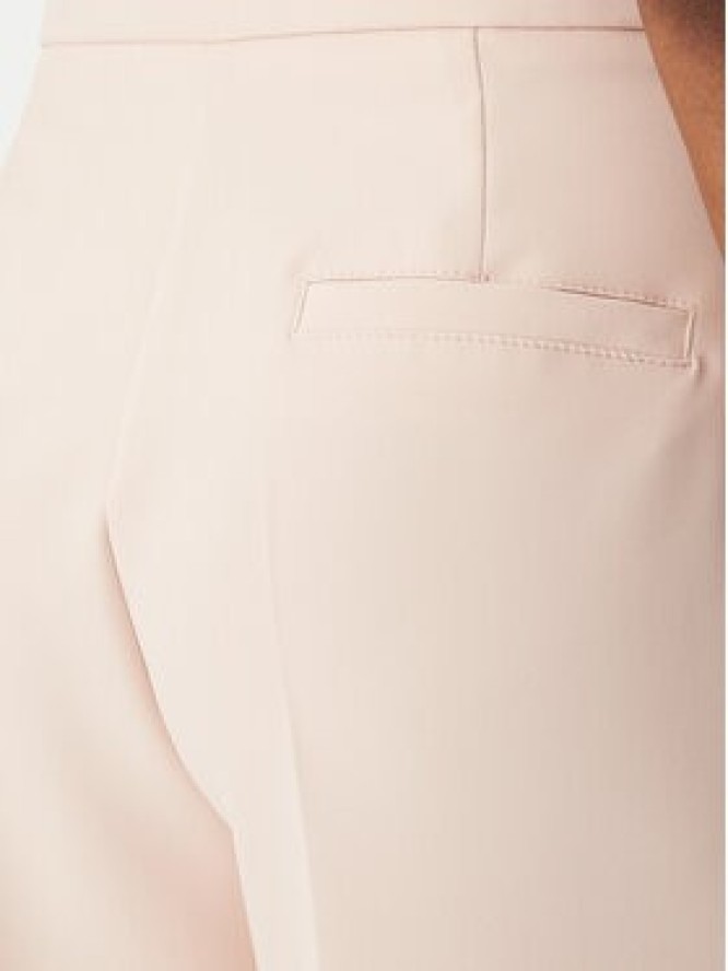 Maryley Spodnie materiałowe 26EB680/43PY Różowy jasny Regular Fit