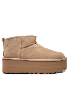 Ugg Śniegowce Classic Ultra Mini Platform 1135092 Beżowy