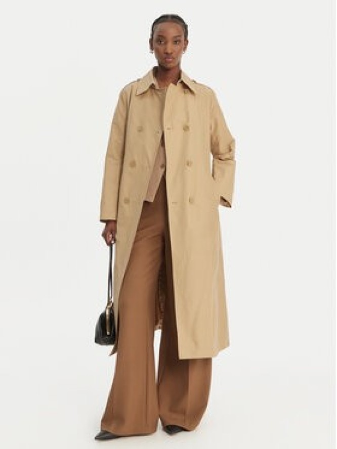 MAX&Co. Płaszcz przejściowy 2618021024200 Beżowy Regular Fit