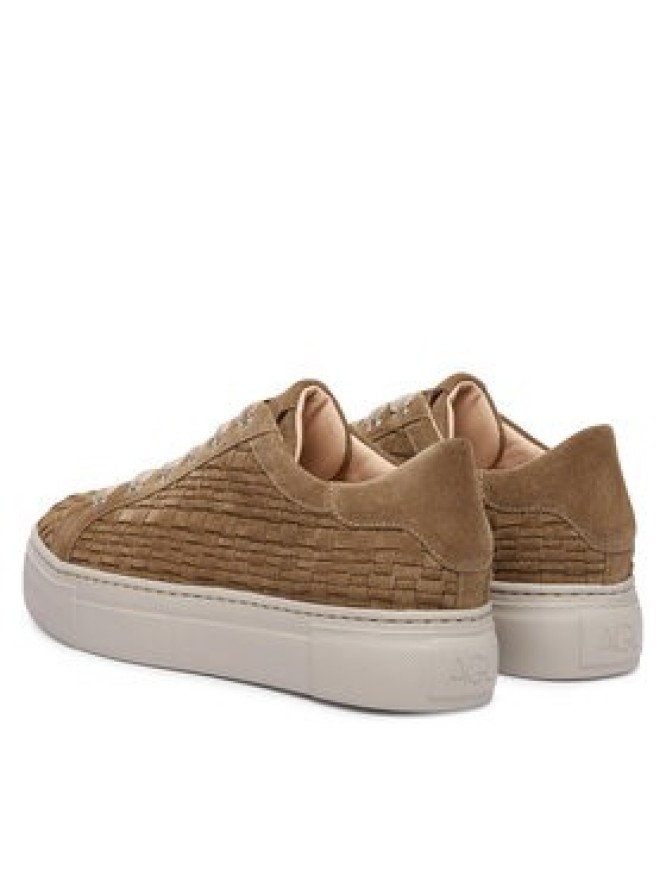 AGL Sneakersy Caterina D925309PG Beżowy
