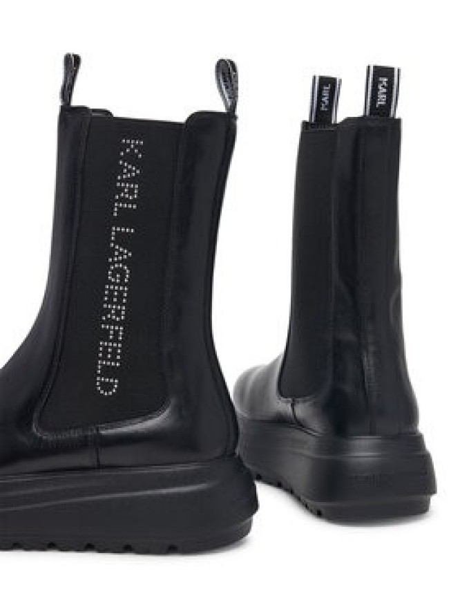 KARL LAGERFELD Sztyblety Katya KL46660 Czarny