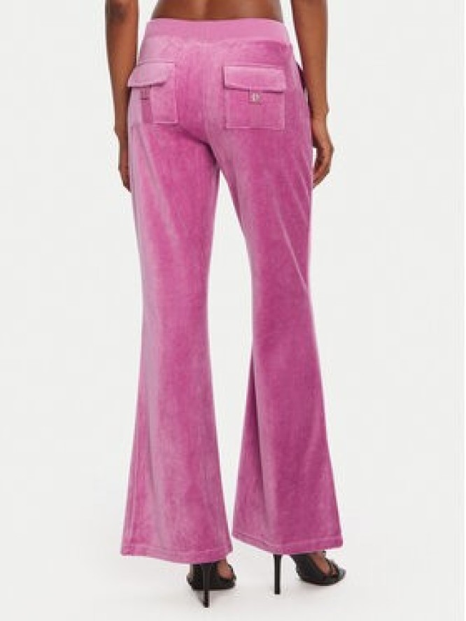 Juicy Couture Spodnie dresowe Caisa JCSEBJ008G Różowy Slim Fit