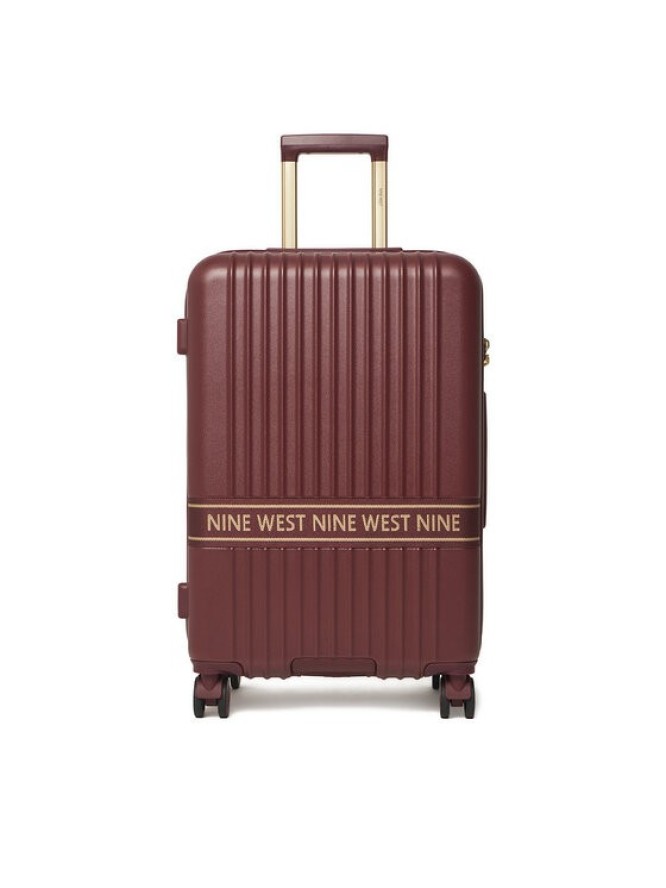 Nine West Walizka średnia CEO-NW-M-002-10 Bordowy
