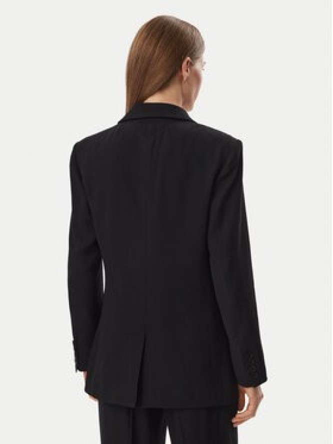 KARL LAGERFELD Marynarka B4W14019 Czarny Regular Fit